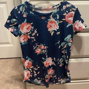 Floral Shein Top